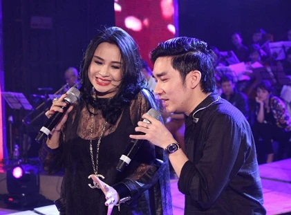 Thanh Lam quyến rũ cả khi tập hát