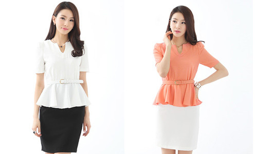 Xu hướng Peplums. Xu hướng peplum không phải chỉ mới xuất hiện trong vài năm trở lại đây. Những chiếc váy, áo được thiết kế xòe rộng ở phần eo, giúp vòng 2 trở nên nhỏ nhắn hơn, đồng thời, tạo cảm giác đẫy đà ở vòng 3 đã xuất hiện từ lâu. Tuy nhiên, không ít đàn ông cho rằng, thiết kế peplums trông ngớ ngẩn và trẻ con, số khác lại nghĩ phần vải thừa quanh bụng bùng nhùng như quần áo dành cho sản phụ.