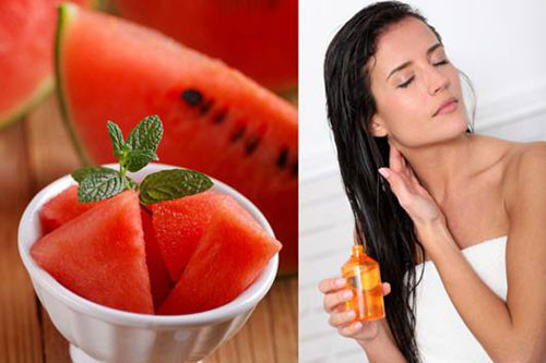 Giúp tóc chắc khỏe. Không chỉ tốt cho da, hạt dưa còn mang lại nhiều lợi ích cho tóc. Ăn nhiều hạt dưa sẽ giúp tóc luôn chắc khỏe, sáng bóng, ngăn ngừa tình trạng rụng và gãy tóc do trong loại hạt này chứa nhiều protein và các a-xít béo thiết yếu. Ngoài ra, hàm lượng chất đồng dồi dào trong loại hạt này sẽ hỗ trợ cơ thể sản xuất ra nhiều melanin - một chất nhuộm màu tự nhiên có tác dụng bảo vệ màu tóc, ngăn ngừa tình trạng tóc bạc sớm.