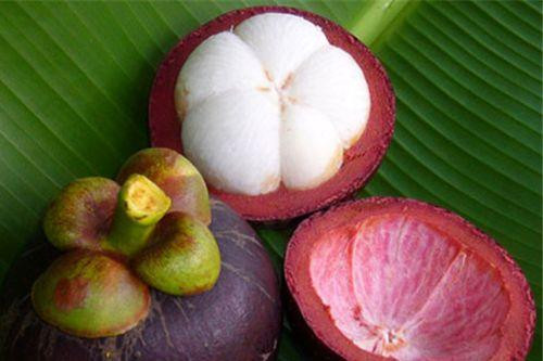 Vỏ măng cụt. Vỏ măng cụt xắt nhỏ, mang phơi khô. Mỗi lần dùng cho một nắm nhỏ vào nấu sôi với nước trong 5 phút. Nước này có tác dụng chống lão hóa, đẹp da. Ngoài ra vỏ măng mụt còn có tác dụng làm mờ nám da, chóng mụn.