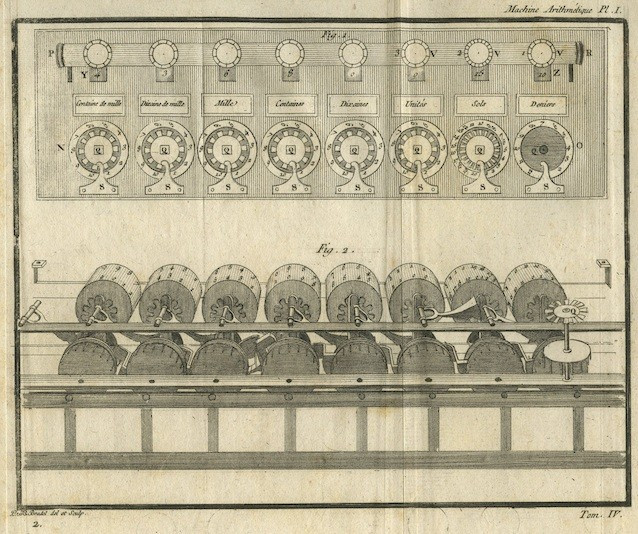 Vào năm 1642, khi còn là một thiếu niên, thần đồng Blaise Pascal đã bắt tay vào thiết kế chiếc máy tính đầu tiên ở tuổi 18. Đó là một chiếc máy có thể thực hiện cả bốn phép tính số học mà không cần đến trí thông minh con người, nhằm giúp cha cậu tính toán thuế thuận lợi hơn.