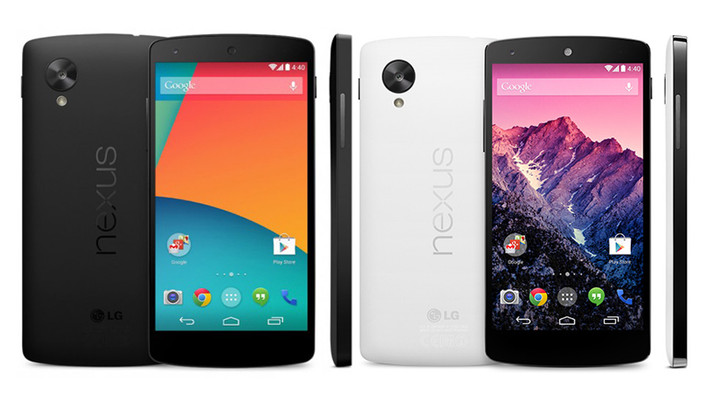 Nexus 5 của Google cũng là một lựa chọn tuyệt vời trong số smartphone dùng hệ điều hành Android với màn hình 5 inch, bộ vi xử lý quad-core, và máy ảnh 8 megapixel.