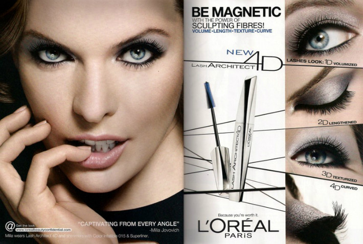 7. L'Oreal (chi phí quảng cáo: 2,34 tỷ USD). Trong năm 2013, hãng mỹ phẩm nổi tiếng của Pháp L'Oreal đã dành số tiền lên tới 872 triệu USD để quảng cáo sản phẩm trên tạp chí.