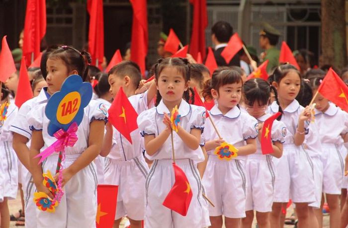Thanh Hóa: Học sinh lớp 1 tựu trường từ ngày 23/8. (Ảnh minh họa)