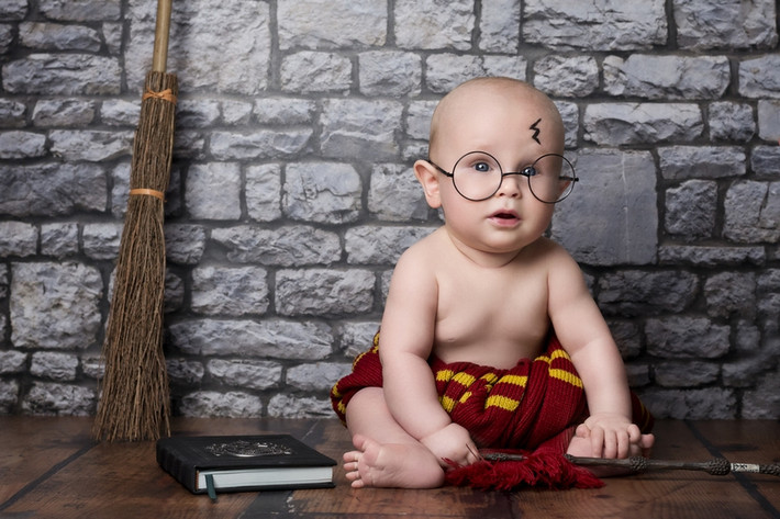 Fergus (20 tuần tuổi) trong tác phẩm Harry Potter.