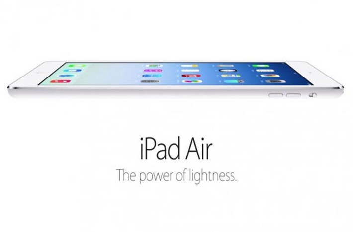 Khi chiêm ngưỡng sản phẩm iPad Air đến từ xứ Cupertino, khó có ai không thể liên tưởng đến 2 mỹ từ “mỏng” và “nhẹ”. Để nhấn mạnh thêm 2 yếu tố này trên sản phẩm, cách đặt tên theo số thứ tự truyền thống đã bị phá bỏ. Air chính là thế hệ iPad thứ 5 mỏng và nhẹ nhất từ trước tới nay của Apple với bề dày 7,3mm cùng trọng lượng 453g.