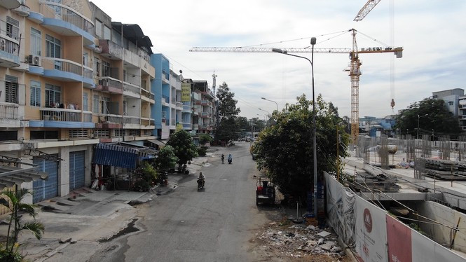 ##s###Mặt tiền dự án trên đường số 44.