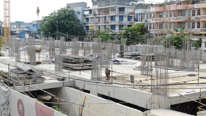 ##s###Tại dự án này, Sở Xây dựng TPHCM đã cấp giấy phép xây dựng (phần ngầm) khi chủ đầu tư chưa được cấp giấy chứng nhận quyền sử dụng đất.