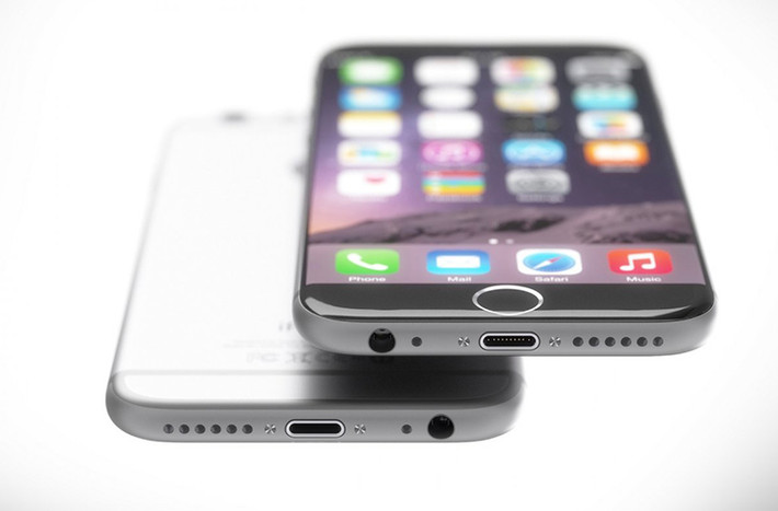 Mép vát dưới có thể sẽ nhỏ cỡ này trừ phi Apple thay đổi kích thước của nút Home.