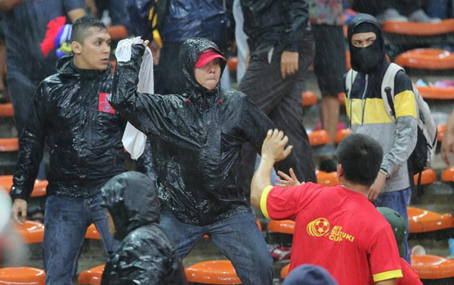 Đó là một hành động hoàn toàn không hiếu khách của nhóm IJF thuộc Ultras Malaysia.