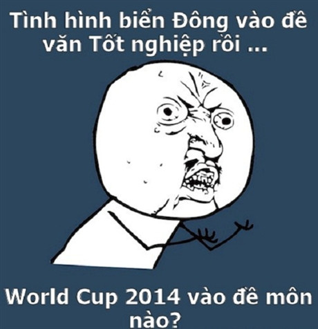 World Cup hay Biển Đông cái nào nóng hơn?