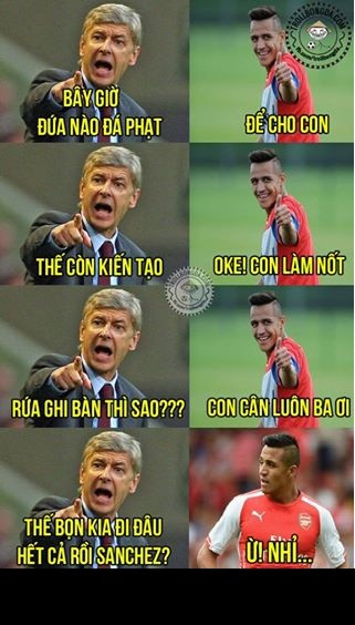 Với việc đảm nhận quá nhiều trọng trách trong các trận đấu của Arsenal từ đá phạt, kiến tạo đến ghi bàn thì Sanchez chỉ thiếu mỗi nước làm thủ môn. Ảnh: Trollbongda.