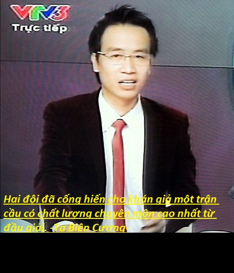 Đánh giá về trận đấu này, BLV Biên Cương cho rằng đây là trận đấu hay nhất từ đầu giải AFF Cup tới giờ.