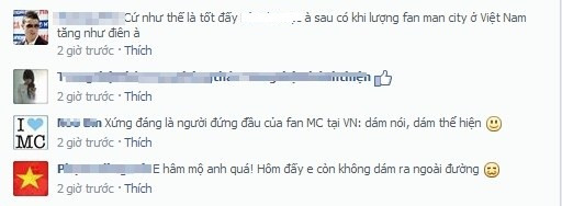 Ngay sau khi có thông tin chàng trai mặc váy đi xe buýt vì Chelsea thắng là fan cứng của Man Xanh, rất nhiều fan hâm mộ của đội bóng này đã tỏ ra khâm phục và ủng hộ hành động của anh chàng.