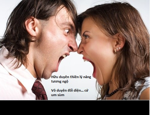 Khi đã không hợp nhau thì dù có chuyện nhỏ nhất cũng thành um sùm.