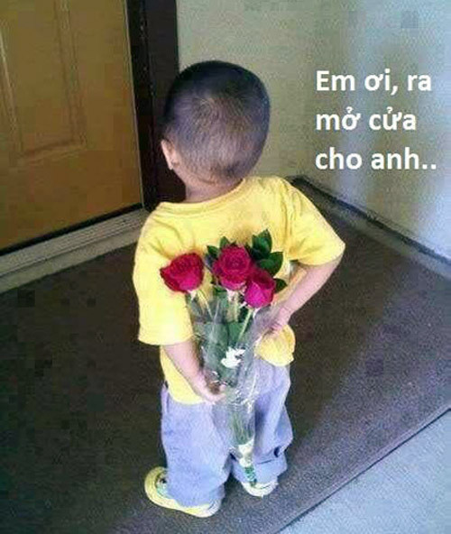 Em yêu anh tới rồi này.