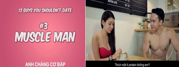Chàng trai mà luôn khoe cơ bắp, luôn nói về cơ bắp của mình bạn cũng không nên hẹn hò, bởi cơ bụng 6 múi còn quan trọng hơn bạn nhiều.