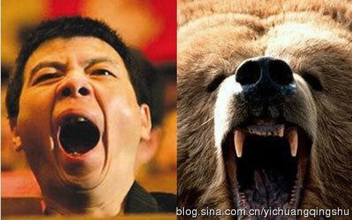 Ôi kìa, đến cả ngáp biểu cảm cũng "như một khuôn".