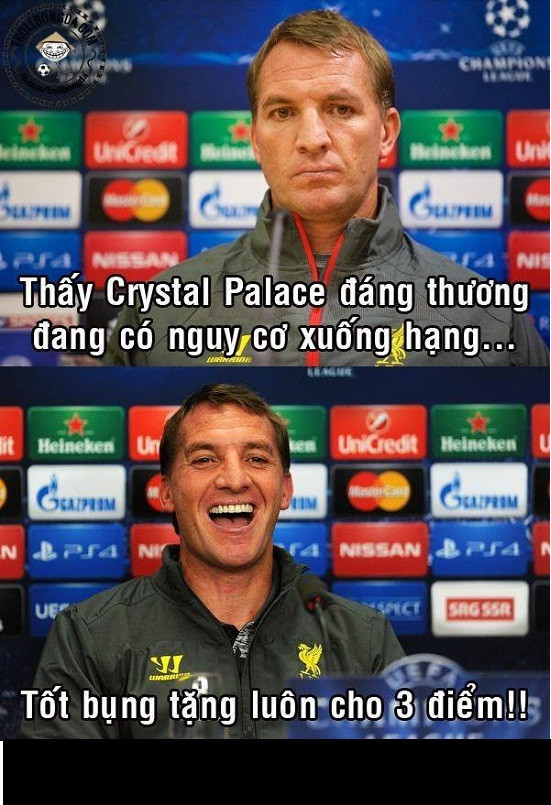 Liverpool đang gặp phải vấn đề rất nghiêm trọng. Cuối tuần qua, họ chỉ phải gặp Crystal Palace - một đội bóng không phải là quá khó chơi nhưng họ đã "tốt bụng" tặng luôn 3 điểm cho Crystal Palace.