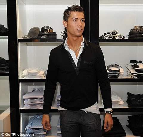 Cristiano Ronaldo (Real Madrid): là nhân vật quá nổi tiếng trong làng bóng đá thế giới, nhưng anh không muốn mọi người chỉ biết anh gắn liền với bóng đá mà còn muốn mọi người biết tới anh qua công việc kinh doanh.