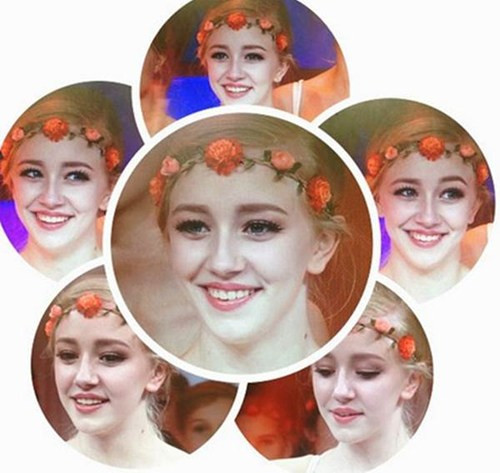Trước đó, Sidsel gây bão mạng khi xuất hiện trên show truyền hình đài Hồ Nam, Trung Quốc vào khoảng tháng 6 và khiến trái tim hàng triệu khán giả tan chảy vì vẻ đẹp trong sáng được mệnh danh là thiên thần của mình.