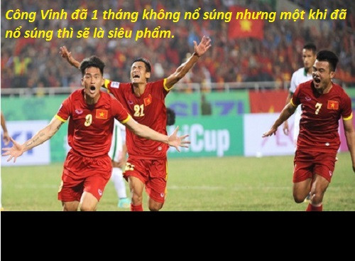 Nhưng khi Công Vinh vào sân anh đã thay đổi mọi thứ bằng pha sút bóng sống làm tung lưới Indonesia. Một siêu phẩm được tạo nên từ cầu thủ bị coi là thi đấu mờ nhạt nhất ĐT Việt Nam thời gian vừa qua.