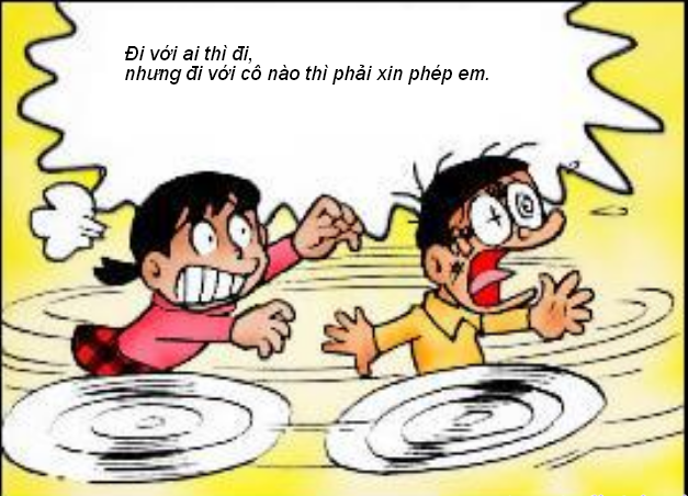 Tính sở hữu được các nàng đặt lên hàng đầu, muốn đi chơi với ai thì đi nhưng mà đi chơi với các cô gái trẻ khác thì phải xin phép cô nàng "chính chủ".