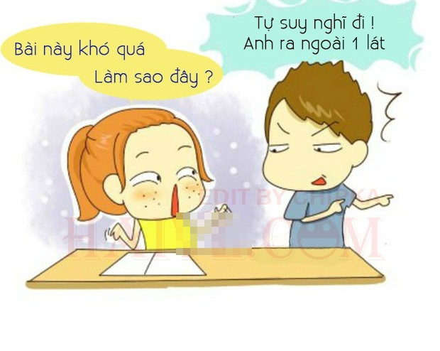 ... còn các nàng "cá sấu" thì bị các chàng tìm cớ thoái thác.