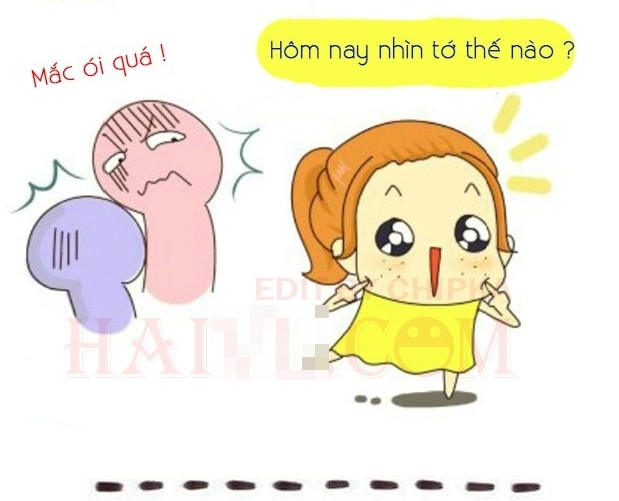 Còn với các cô nàng không dễ nhìn, phản ứng thật "ghê sợ".