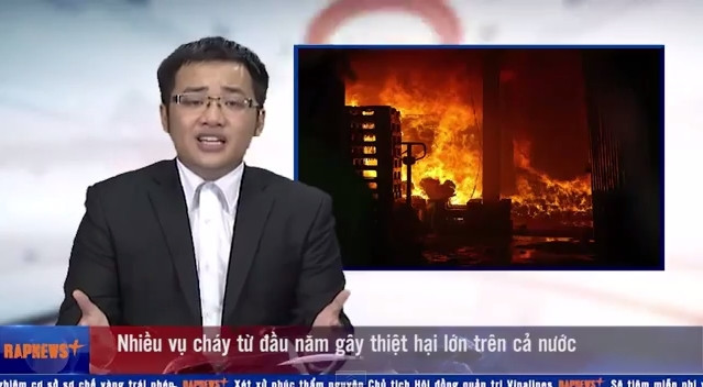 Tiếp theo là tin tức nhiều vụ cháy diễn ra liên tiếp trong khi chỉ mới bước vào mùa nắng nóng. "Cháy chợ, bãi gửi xe và khu công nghiệp ở Hà Nội cháy hàng, cháy xe, và cháy nhiều, đai na".