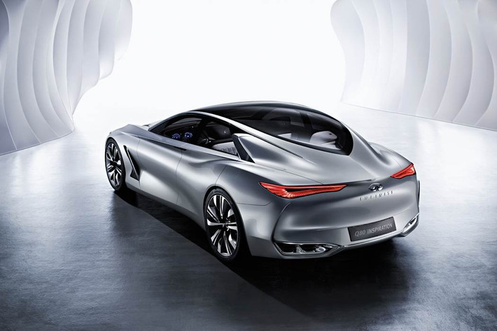 Q8 Inspiration được thiết kế tại trung tâm thiết kế Infiniti mới tại London - nơi hội tụ những khách hàng sang trọng, đẳng cấp.