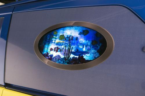 Sau khi được ra mắt tại Los Angeles Auto Show trong tuần này, chiếc xe sẽ có một chuyến đi quảng bá cho bộ phim "The SpongeBob Movie: Sponge Out of Water".