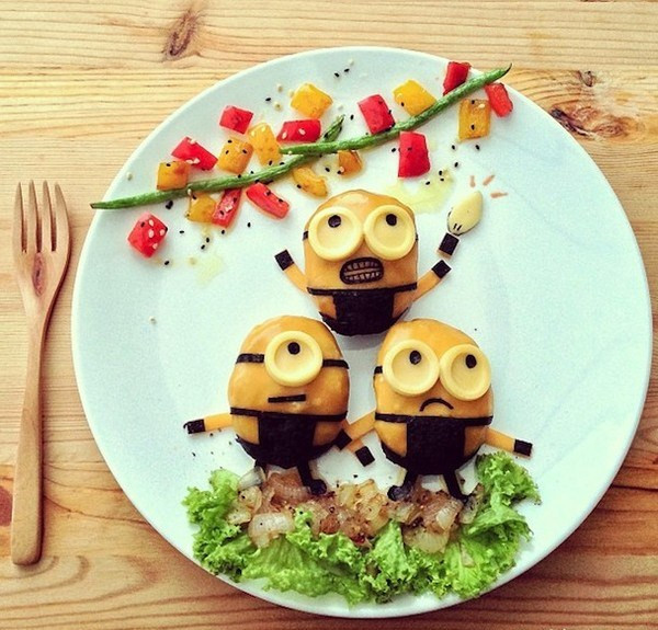 Những chú Minion trong "Kẻ cắp mặt trăng".