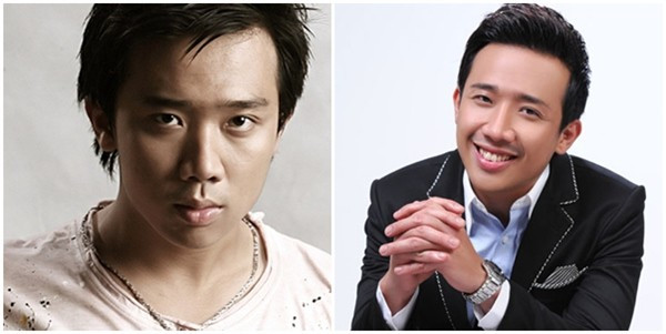 MC Trấn Thành: Thời mới vào nghề, Trấn Thành chưa lịch lãm và điển trai như bây giờ. Anh thiếu tự tin với chiếc mũi khá thô vì sống mũi không cao, đầu mũi to và chúc xuống làm nhân trung bị ngắn lại. Vì vậy mỗi khi cười, cánh mũi kéo bè sang hai bên khiến gương mặt thiếu thanh thoát.