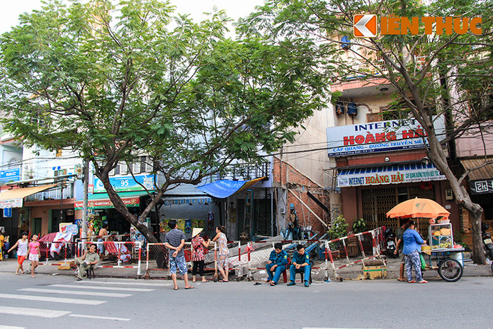 Lực lượng chức năng đã phong tỏa hiện trường.