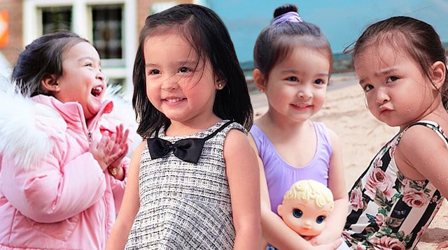 Cô bé thừa hưởng rất nhiều nét đẹp từ người mẹ mỹ nhân của mình, từ khuôn mặt, ánh mắt, mũi và đôi môi xinh chúm chím. Ngay từ nhỏ, cô bé đã có lượng fan khủng trên mạng xã hội.