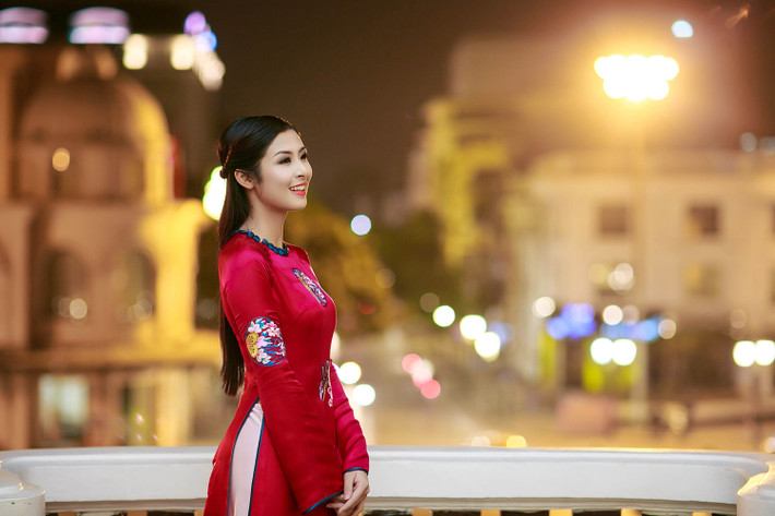 Ngọc Hân ngày càng xinh đẹp, dù thời điểm đăng quang, cô đã mang tiếng là hoa hậu kém nhan sắc nhất.