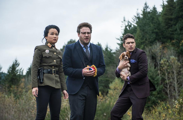 Bộ phim mới của Sony là "The Interview" (Cuộc Phỏng Vấn) có nội dung hài hước xoay quanh hai người đàn ông được trao nhiệm vụ ám sát nhà lãnh đạo CHDCND Triều Tiên Kim Jong Un, được cho là nguyên nhân dẫn đến vụ tấn công vào máy chủ Sony. Triều Tiên trước đó đã tìm cách ngăn chặn Sony phát hành bộ phim.