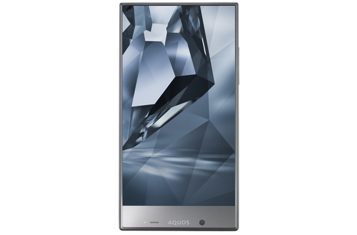AQUOS Crystal X chạy hệ điều hành Android KitKat.