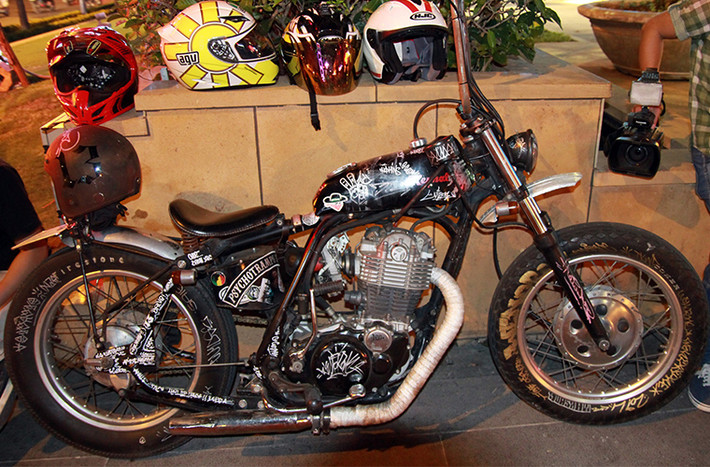 Một chiếc xe độ cực độc của biker Sài thành theo phong cách bobber.