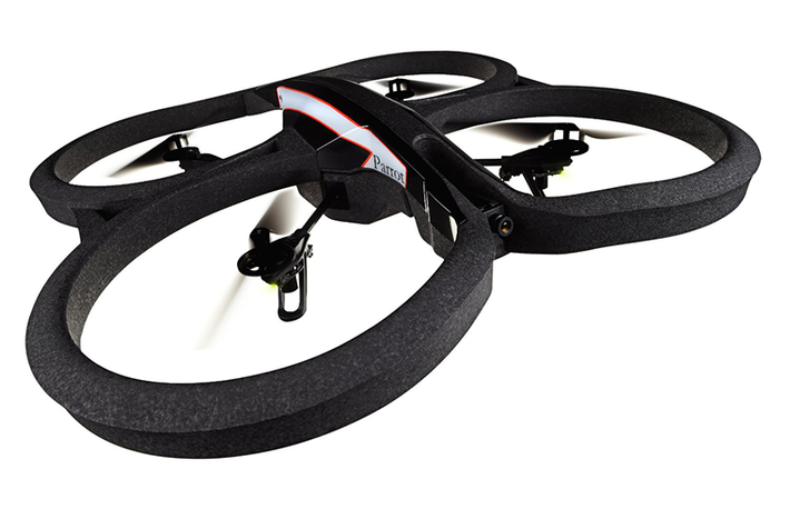 Chiếc máy bay điều khiển Parrot Quadcopter này giúp bạn có những tấm hình hoặc thước phim từ trên không với định dạng cao. Nếu dám bỏ ra 666,67 đô để mua (từ Amazon) thì bạn đúng là fan "táo khuyết" rồi.