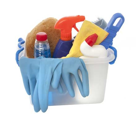Nước tẩy rửa nội thất và nhà tắm. Hóa chất có tên phthalate được tìm thấy trong bình xịt phòng và xà bông rửa chén, có liên quan đến chứng béo phì và dị tật thai nhi.