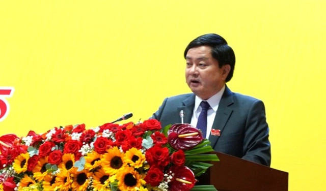 Bí thư Tỉnh ủy Tây Ninh Nguyễn Văn Quyết phát biểu khai mạc. 11-6680.jpg