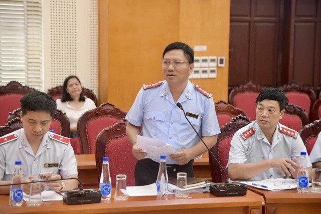 Ông Nguyễn Thanh Bình, Phó Cục trưởng Cục VI, Trưởng Đoàn Thanh tra đã công bố toàn văn Quyết định số 670 ngày 23/7/2025 của Thanh tra Chính phủ - Ảnh: TTCP 333.jpg
