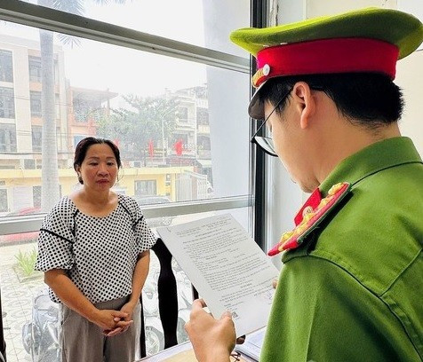 Cơ quan CSĐT Công an TP Đà Nẵng khởi tố, bắt tạm giam Đặng Thị Hoài 1111.jpg