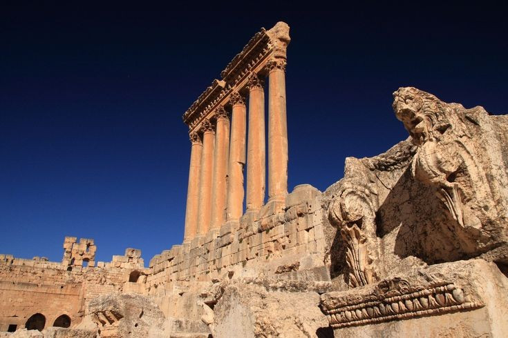 7. Được UNESCO công nhận là Di sản Thế giới. Baalbek được đưa vào danh sách Di sản Thế giới từ năm 1984 nhờ giá trị kiến trúc, khảo cổ và lịch sử to lớn. Ảnh: Pinterest.