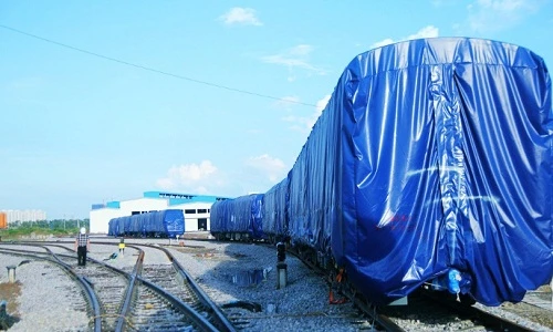 “Đột nhập” đoàn tàu Cát Linh - Hà Đông thứ 2 âm thầm về HN