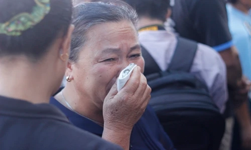 Quê nhà nghẹn ngào đón phi công Đại tá Trần Quang Khải