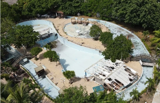 Cận cảnh Công viên Phù Đổng ở bãi biển Nha Trang sắp bị thu hồi