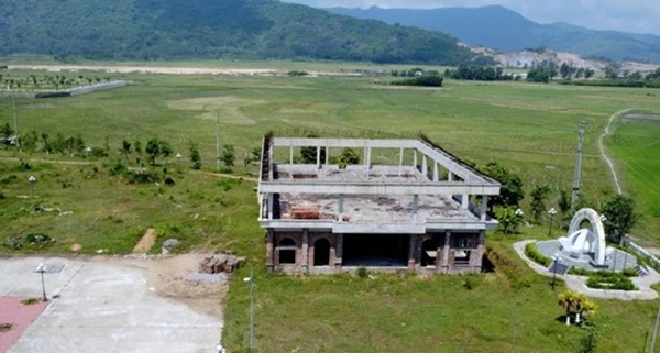 Cận cảnh dự án gần 60 tỷ nằm “đắp chiếu” ở Hà Tĩnh